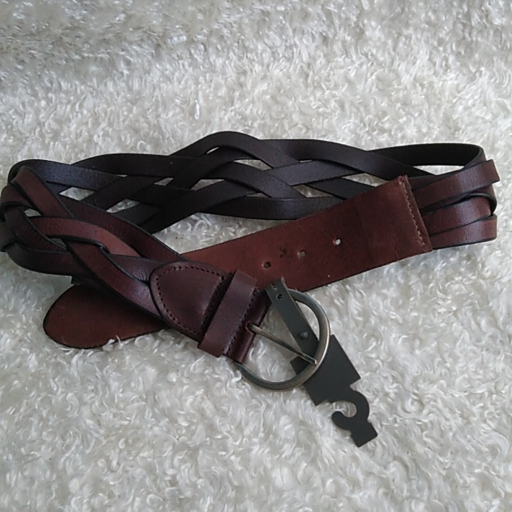 Vintage, genuine leather belt,